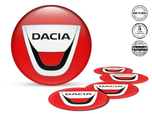 Dacia Ruota Decalcomania Design Cupola Gara Personalizzata